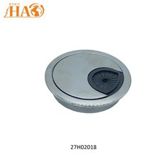 Κάλυμμα τρύπας καλωδίου με δαγκάνα τραπεζιού Πλαστικό κουτί με σπειρώματα στρογγυλό γραφείο