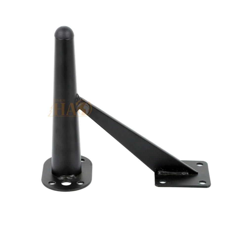 Μαύρο Matt Morden καναπές πόδι